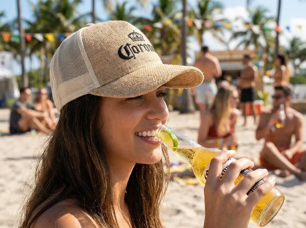 Branded caps