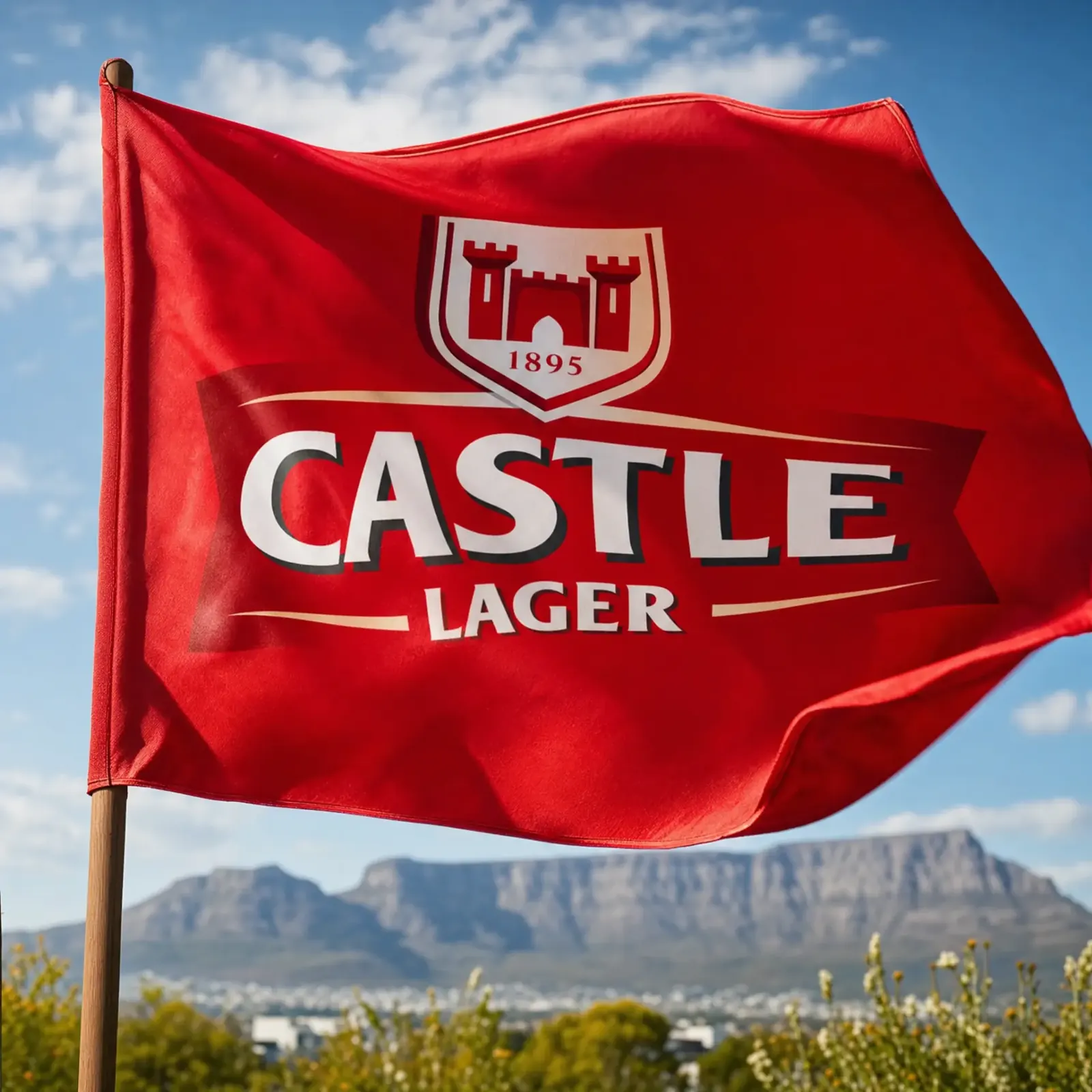 Branded flags